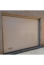 Photo from customer for Porte de garage en 45 mm d'épaisseur avec hublots double vitrage